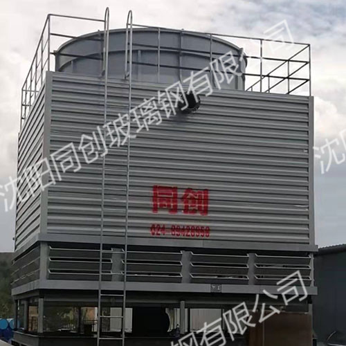 遼寧眾鵬500噸方型（xíng）逆流冷卻塔1